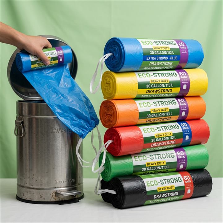 Sacos Hamper com Fita Soldada Light Plast